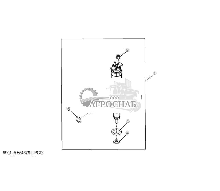 9901 Комплект впрыскивающей форсунки 